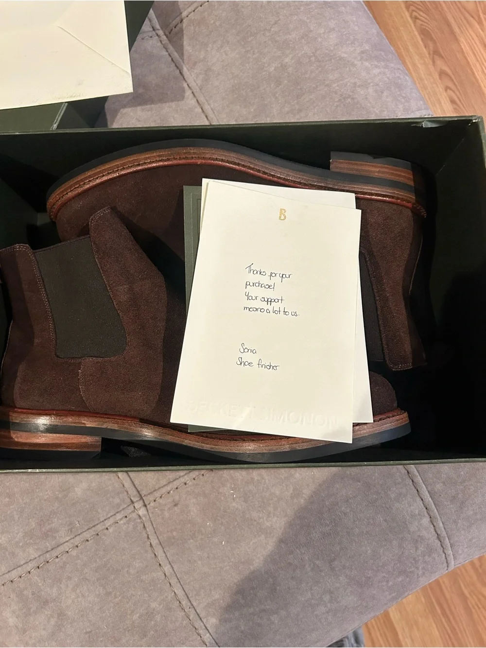 Beckett Simono stylish dark